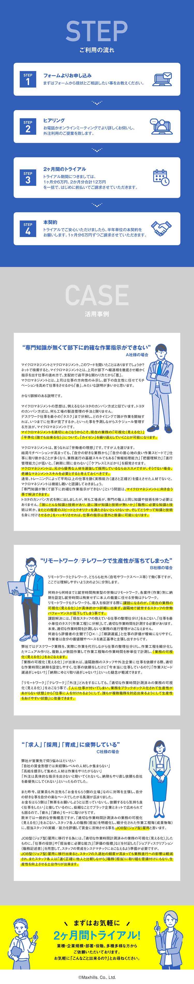 制作秘書のLP
